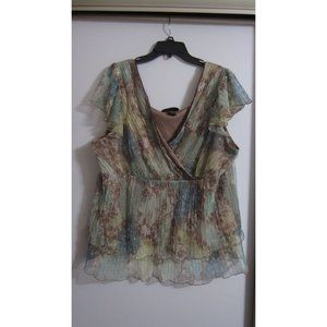 Venezie 22/24 Lined Floral Casual Occasion Top